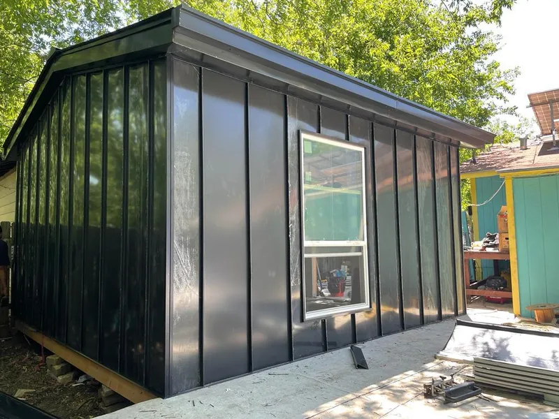 Black standing seam metal wall panels for Roof Inspection in Saugerties